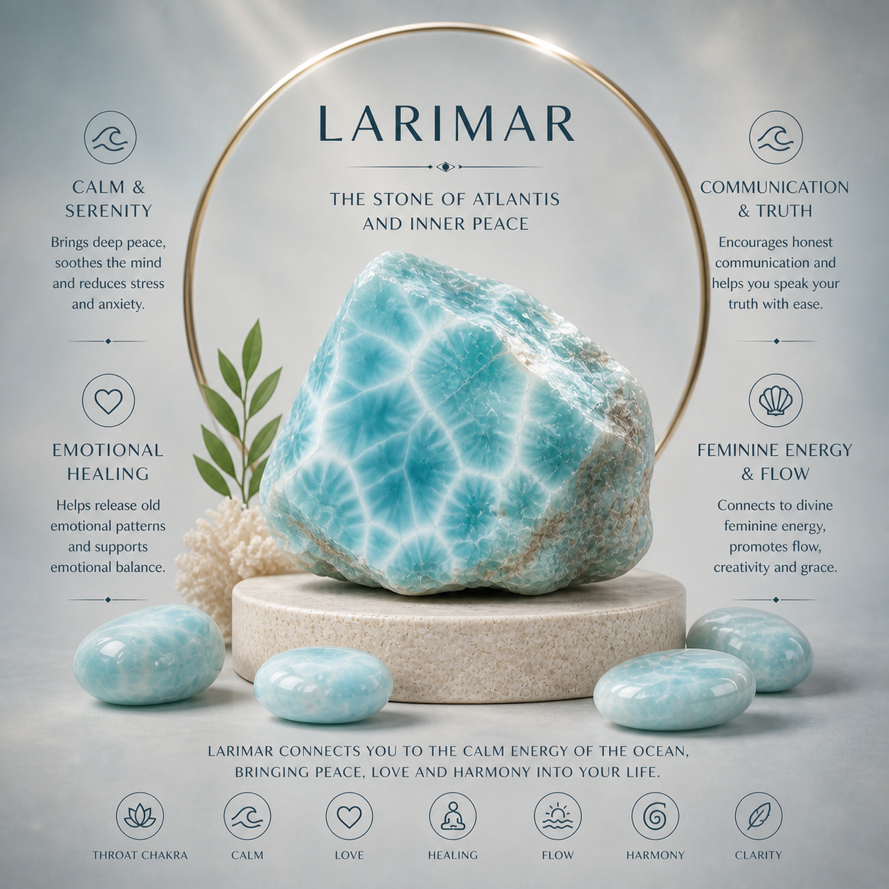 Larimar stone